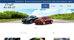 Desktop Screenshot of craftautosales.com